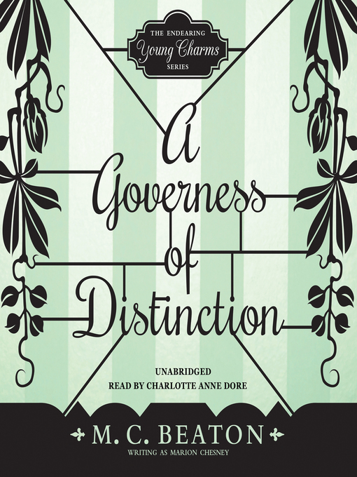 Title details for A Governess of Distinction by M. C. Beaton - Available